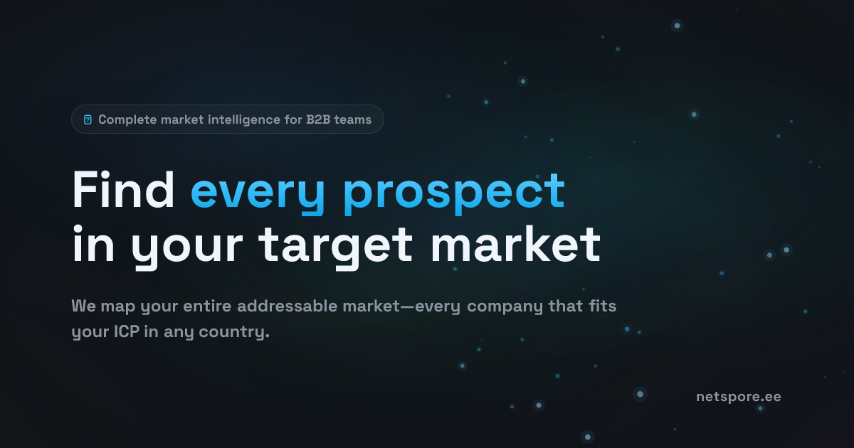 Netspore - Know Every Prospect In Your Target Market